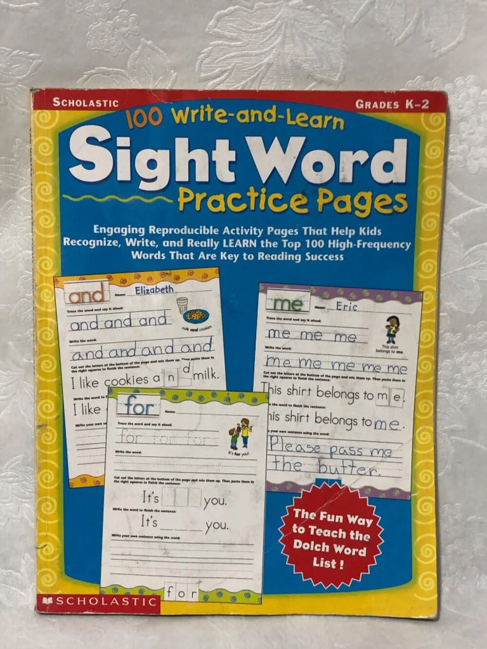 Kindergarten Education Activity Books Lot of 6